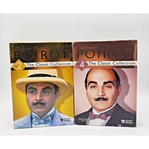 Agatha Christies Poirot: The Classic Collection 2 & 4 DVD‎ Zone 1 USA/CAN